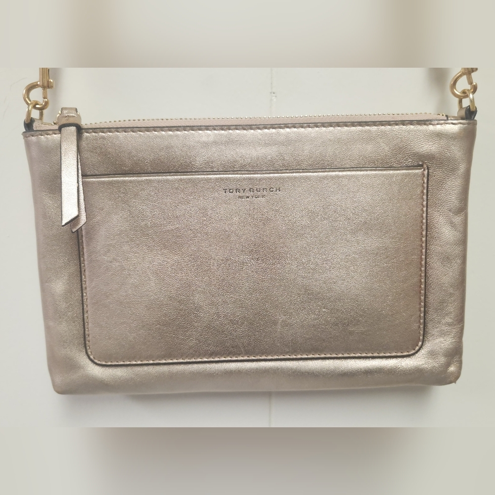 Tory Burch Champagne Pink Crossbody EXCELLENT CONDITION